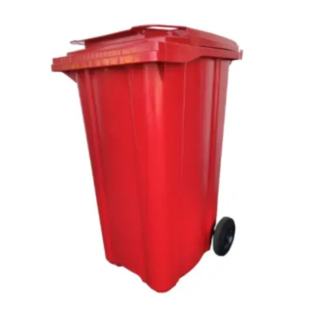 Contentor Polietileno 240Lt Vermelho Sopinal - 1470050053