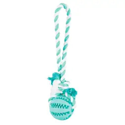 Dentafun - Bola  De Borracha C/ Corda 7 Cm Trixie - 0410623076