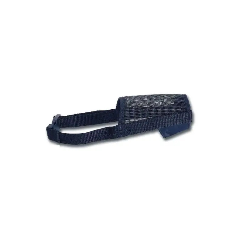 Açaime Ajustável com Rede em Nylon Preto para Cão Trixie