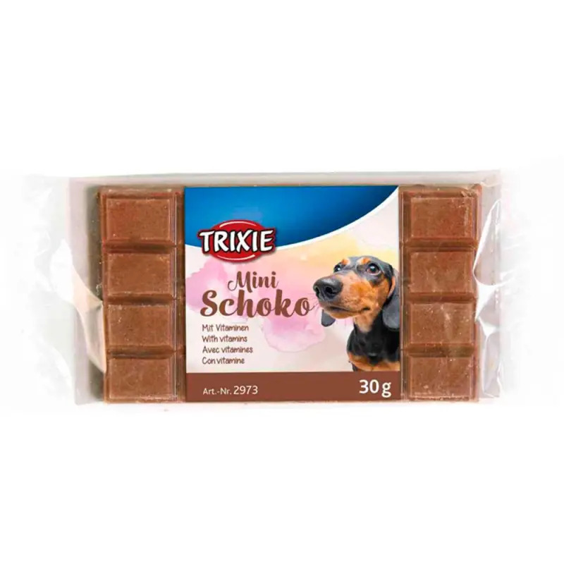Mini-schoko - Tabletes Minis De Chocolate Negro 30gr Trixie