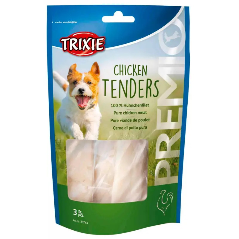 Snack Prémio Peito Frango Cozido 75gr para Cão Trixie