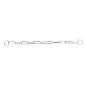 Estrangulador Sanitario Cromado 70 Cm / 4,0 Mm Trixie