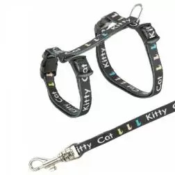 Peitoral com Trela "kitty Cat" para Gato Junior Trixie - 0420450076