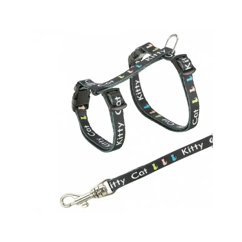 Peitoral com Trela "kitty Cat" para Gato Junior Trixie