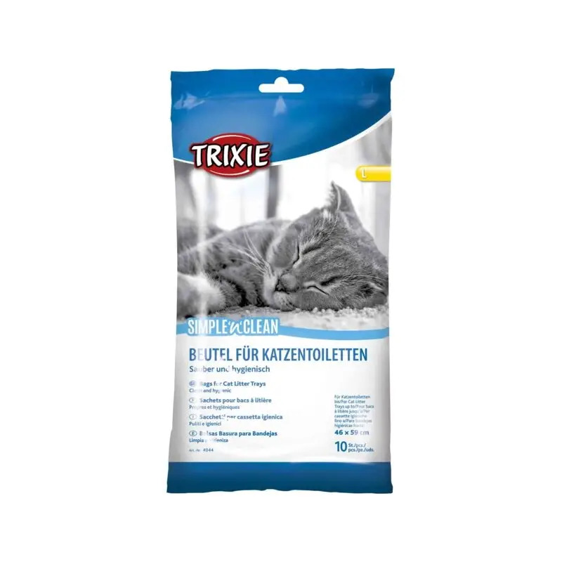 Sacos Plastico Para Toilete L 10 Unidades 46x59cm Trixie