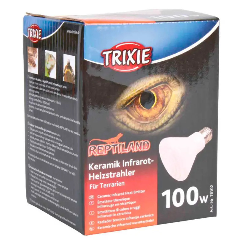 Reptil. Ceramic Infrared Heat Emitter - 100w Trixie