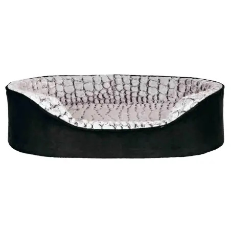 Cama Lino Preta/Cinzenta 60x45cm para Cão Trixie - 1040070087