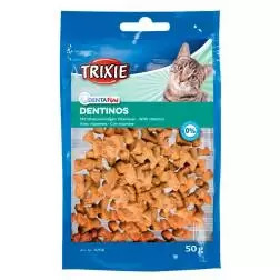 Snack Dentinos com Vitaminas 50gr para Gato Trixie - 1540260087