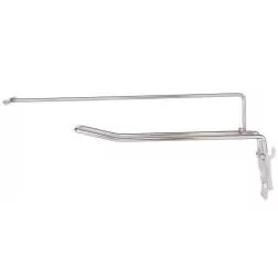 Gancho Duplo P/ Estante - 20 Cm cinza Trixie - 1040300010