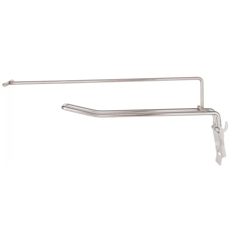 Gancho Duplo P/ Estante - 20 Cm cinza Trixie
