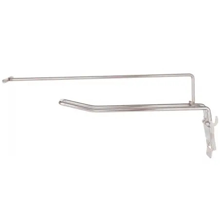 Gancho Duplo P/ Estante - 20 Cm cinza Trixie - 1040300010