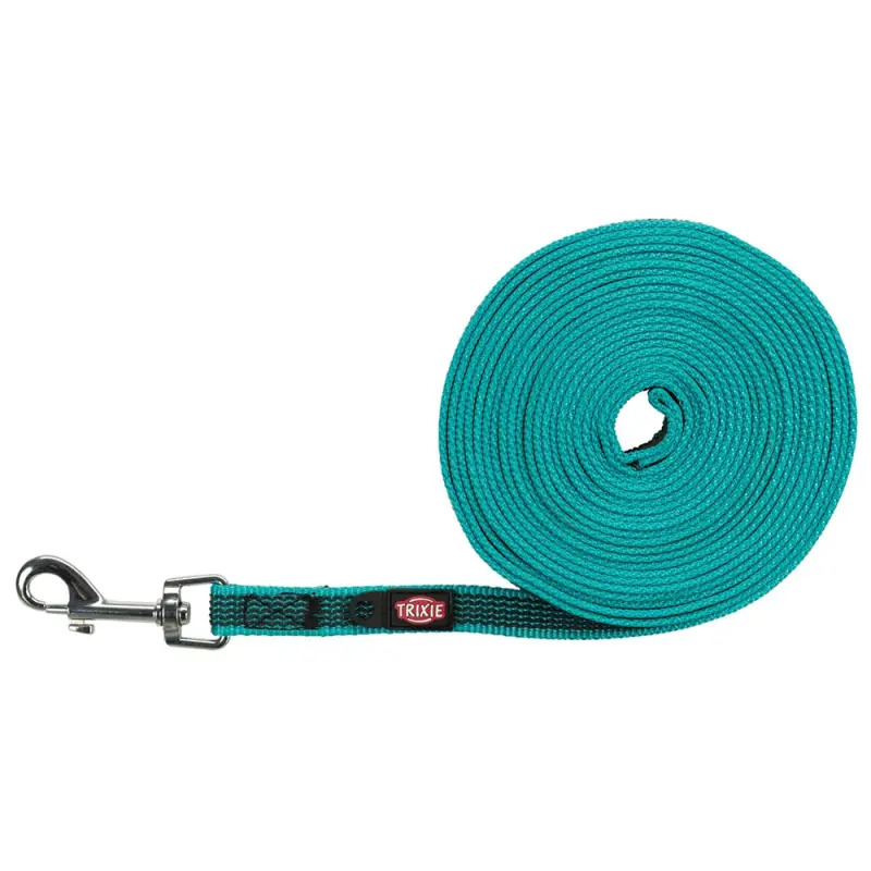 Trela Trabalho Fita "grip" 5mt / 15 Mm turquesa Trixie