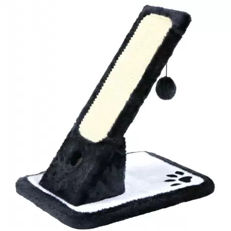 Arranhador Em Pelucia/sisal C/2 Brinquedos preto/bra Trixie - 1040060219