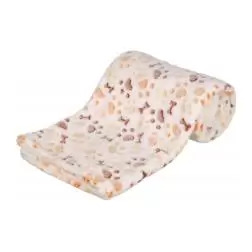 Manta cobertura Sofa "lingo" 75x50 Cm branco/bege Trixie - 1040310048