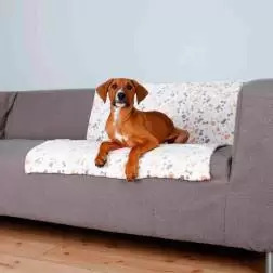 Manta cobertura Sofa "lingo" 75x50 Cm branco/bege Trixie - 1040310048