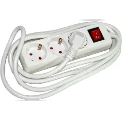 Extensão Elétrica Com Interruptor 3 Tomadas MADER HOME TOOLS - 1330060126