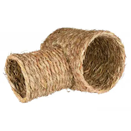 Tunel "t" Em Fibras Vegetais P/ Porq. India, Coelhos Trixie - 1040061331