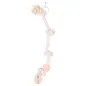 Baloiço Corda C/ Dois Nos E Bola De Madeira - 60 Cm Trixie