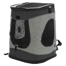 Mochila Transportadora "timon" 34x44x30cm preto/cinz Trixie - 1580090058