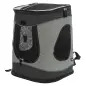 Mochila Transportadora "timon" 34x44x30cm preto/cinz Trixie