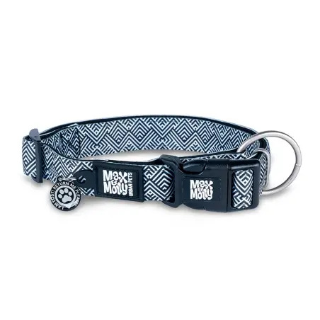 Max & Molly - Coleira C/ Id Tag "mykonos Black" t Max&Molly - 1040080898