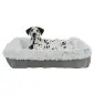 Cama "harvey" 60x50 Cm cinza/branco-preto Trixie