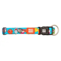Coleira com ID Tag "Little Monsters" - S #2 - 1040080673