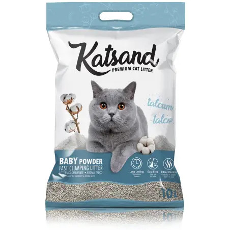 Litter Katsand - Talco 10 Lt / 8 Kg 2 Emb. Katsand - 1050020032
