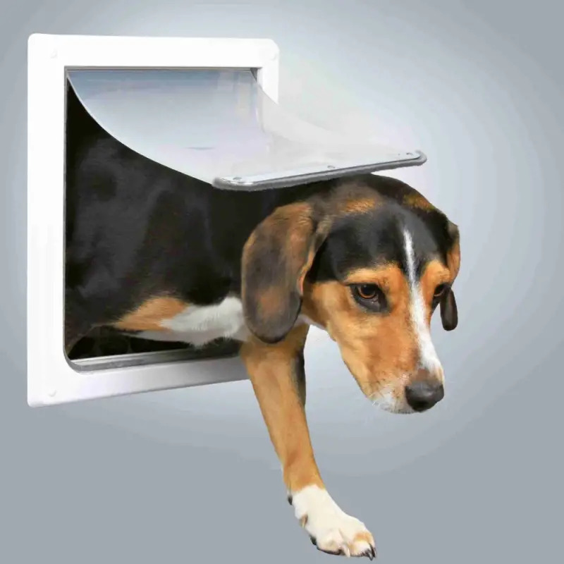 Porta Trixie 2 Funçoes P/ Cao - Tam. S-m branca Trixie