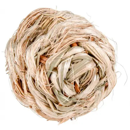 Bola De Erva C/ Guizo P/ Roedores - 6 Cm Trixie - 1040060800