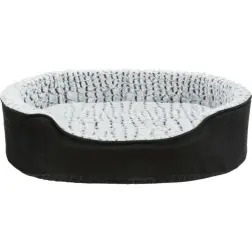 Cama Lino Preta/Cinzenta 60x45cm para Cão Trixie - 1040070286