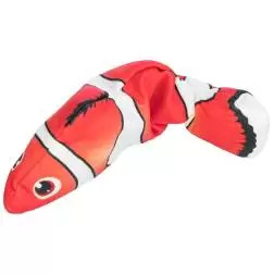 Peixe Palhaço C/ Movimento E Catnip 26 Cm Trixie - 1040061131
