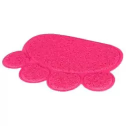 Tapete Em Pvc "pata" P/ Wc 40x30 Cm rosa Trixie - 1040380078