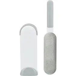 Escova Anti-pelo C/ Base P/ Limpeza 33 Cm branco/cin Trixie - 1050200012
