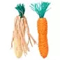 Cenoura E Espiga Em Sisal P/ Roedores unid. - 15 Cm Trixie