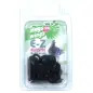 Anilhas Elasticas P/ Pombos 8 Mm preto 50 Un EX