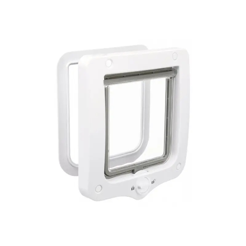 Porta Trixie 2 Funçoes P/ Gato 20x22 Cm branco Trixie