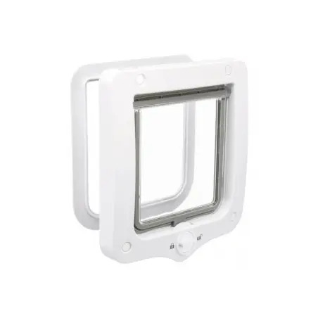 Porta Trixie 2 Funçoes P/ Gato 20x22 Cm branco Trixie - 1580090076