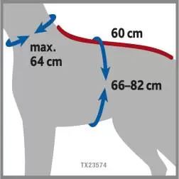 Robe Para Banho Tam. L – 60 Cm cinza Trixie - 1040490008