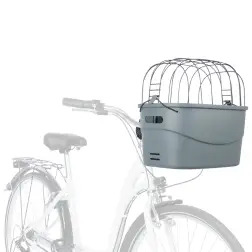 Cesto Em Plastico C/ Tampa Em Arame P/ Bicicleta 42x3 Trixie - 1580090162