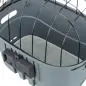 Cesto Em Plastico C/ Tampa Em Arame P/ Bicicleta 42x3 Trixie Cesto Em Plastico C/ Tampa Em Arame P/ Bicicleta 42x3 Trixie