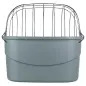 Cesto Em Plastico C/ Tampa Em Arame P/ Bicicleta 42x3 Trixie Cesto Em Plastico C/ Tampa Em Arame P/ Bicicleta 42x3 Trixie