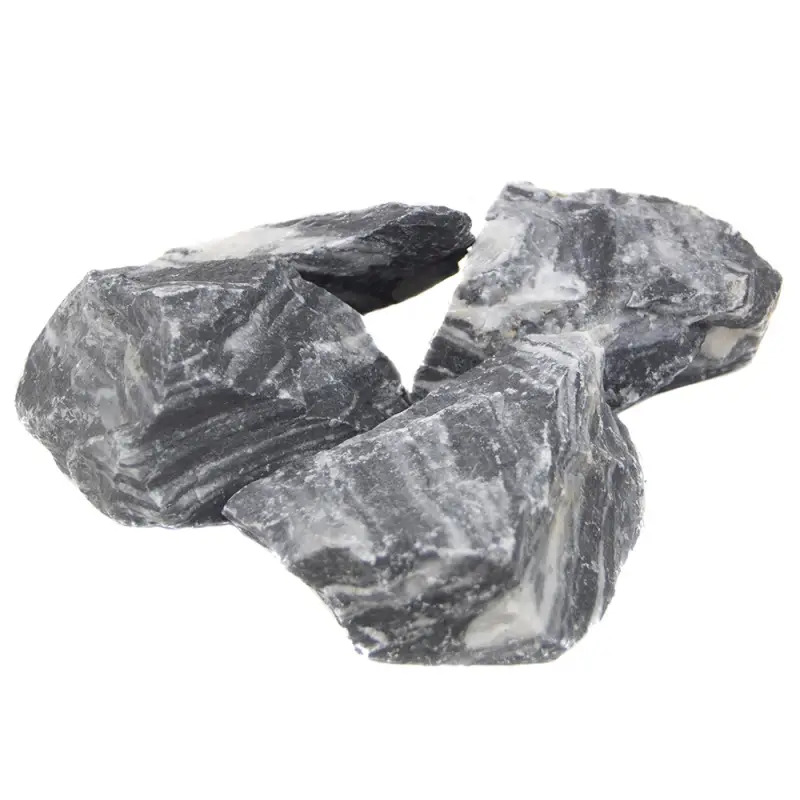 Rocha Camadas Preto E Branco - Peças Sortidas aprox.  Hobby