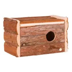 Ninho Em Madeira Natural P/ Caturras 30x20x20 Cm Trixie - 1040170108
