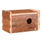 Ninho Em Madeira Natural P/ Caturras 30x20x20 Cm Trixie