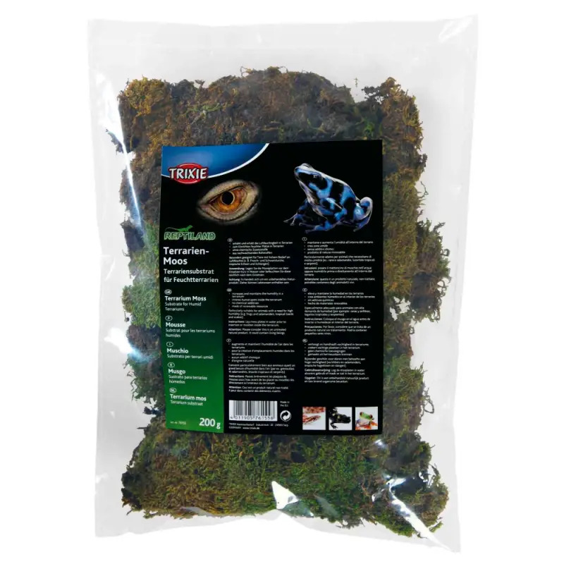 Musgo - Substrato Para Vivarios Humidos 200 Gr Trixie