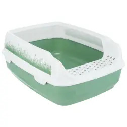 Toilete "delio" verde/branco Trixie - 1050130014