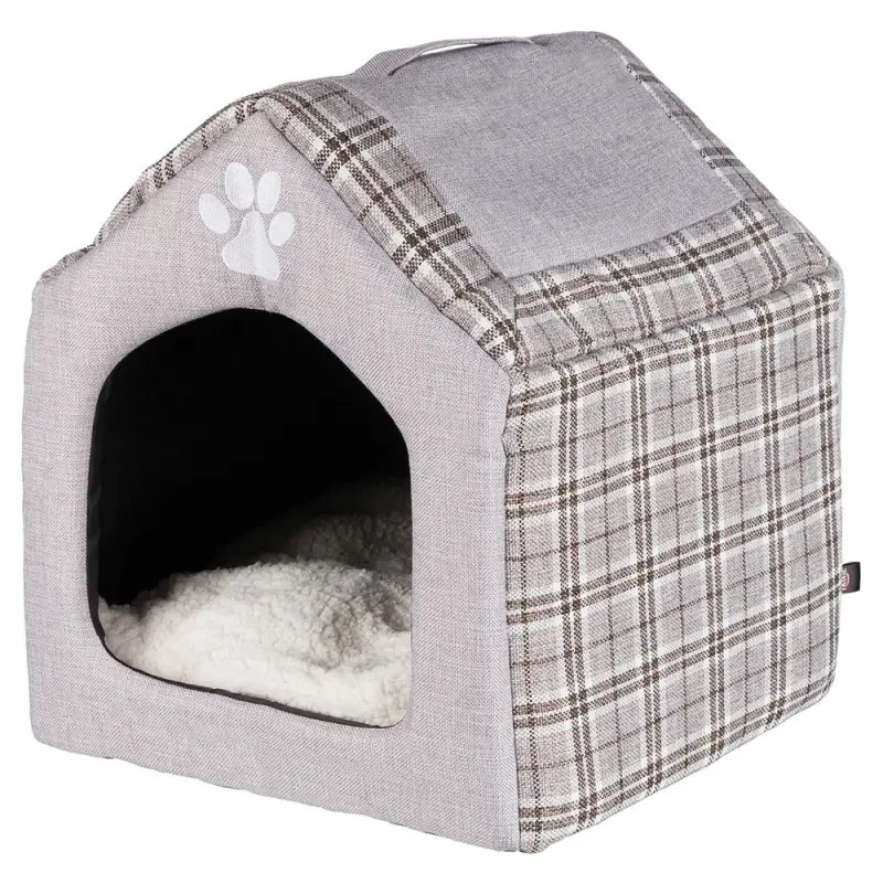Gruta "silas" 40x45x40 Cm cinzento/creme Trixie