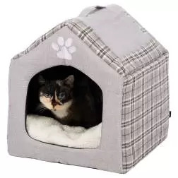 Gruta "silas" 40x45x40 Cm cinzento/creme Trixie - 1040070236