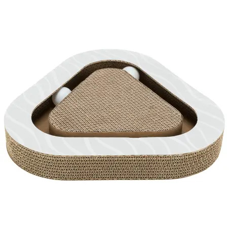 Arranhador Em Cartao 36x5x36/36 Cm cinza Trixie - 1040061174